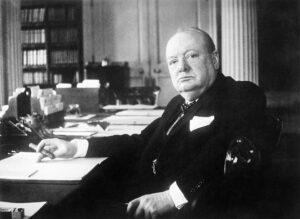 Winston Churchill - Downing Street, London - 1940