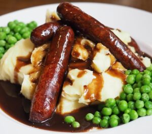 bangers and mash