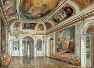 Solomon Room (1892), by Ludomir Dymitrowicz (1844-1923). Łazienki Palace