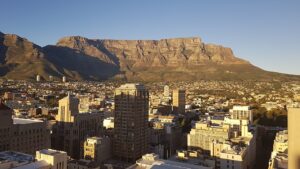 Table Mountain from Cape Town