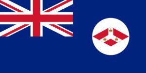 Flag of the British Straits Settlements (1904-1925)
