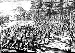 Arauco War, Gerónimo de Bibar