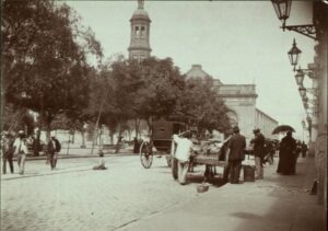 Plaza de Armas de Santiago 1900