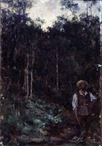 Bandeirantes na selva, Henrique Bernardelli (1858–1936)