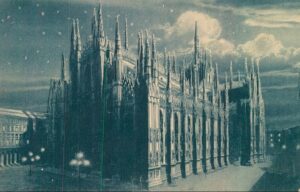 Milan Cathedral Postcard, 1923, Unknown author