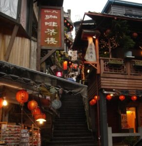 Jiufen streetscape